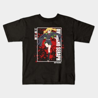 Mitsuba Sangu - Owari no Seraph Kids T-Shirt